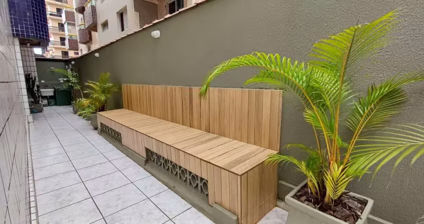 Apartamento garden à venda na ocian em praia grande - sp