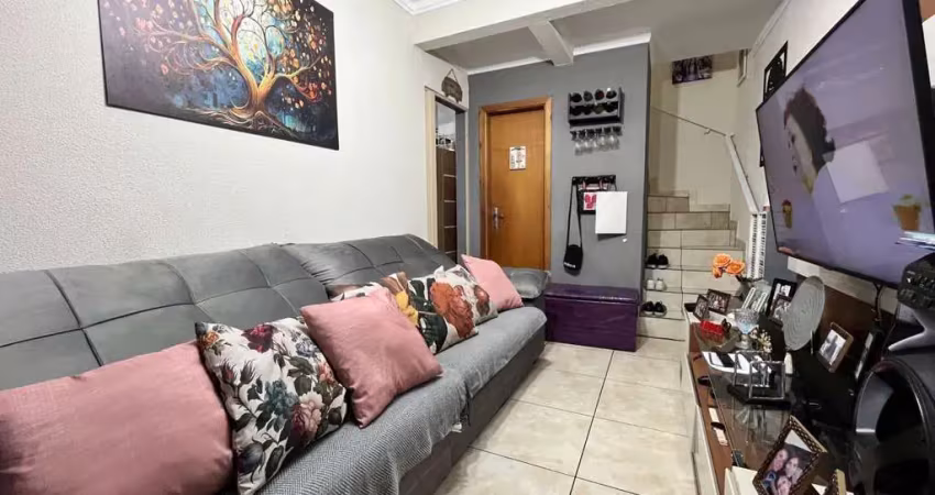 Casa com 2 dormitórios à venda, 73 m² por r$ 320.000,00 - sítio do campo - praia grande/sp