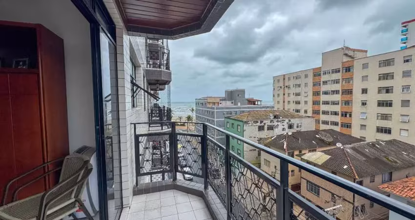 Apartamento com vista mar à venda na tupi - praia grande