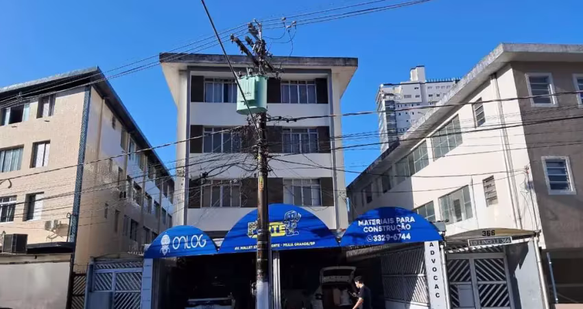 Kitnet com 1 dormitório à venda, 36 m² por r$ 222.000,00 - boqueirão - praia grande/sp