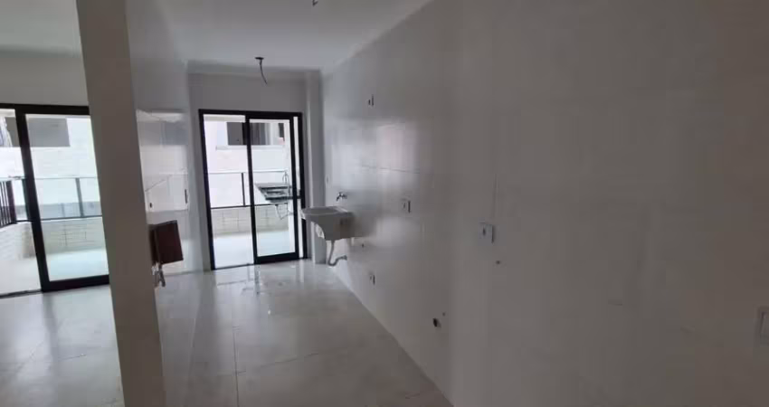 Apartamento novo à venda no maracanã em praia grande - sp