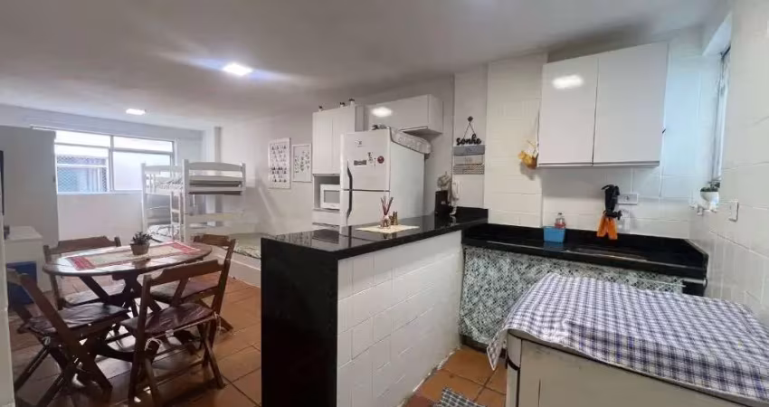 Kitnet com 1 dormitório à venda, 28 m² por r$ 185.000,00 - aviação - praia grande/sp