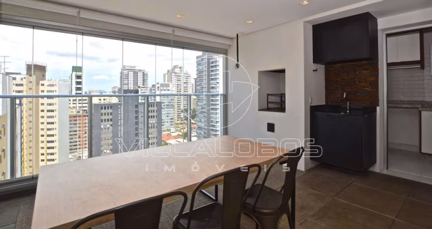 Apartamento com 1 dormitório à venda, 64 m² por R$ 1.300.000,00 - Pinheiros - São Paulo/SP