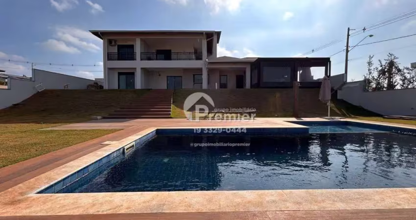 Casa espetacular com 5 dormitórios, edícula, pomar e lazer completo em indaiatuba
