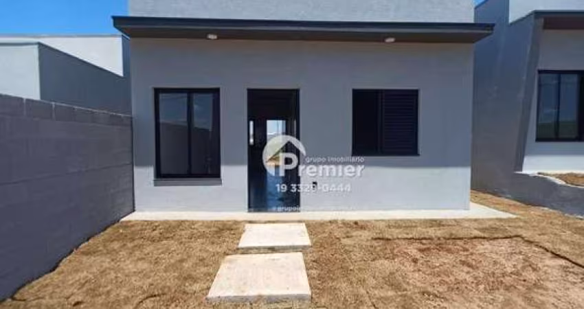 Casa com 2 dormitórios à venda, 56 m² por R$ 399.000,00 - Jardim das Araras - Indaiatuba/SP