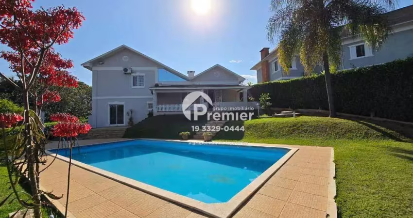 Maravilhoso sobrado á venda com at.1000m² - ac.350m² - colinas do mosteiro de itaici - indaiatuba/sp