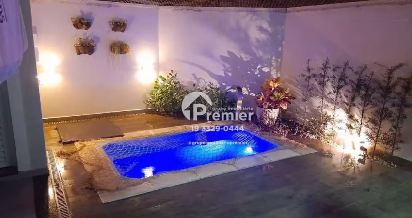 Sobrado com 3 dormitórios e piscina em condomínio - villaggio di itaici - indaiatuba/sp