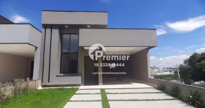 Casa térrea com 3 suítes e quintal amplo à venda no condomínio gran reserve, indaiatuba