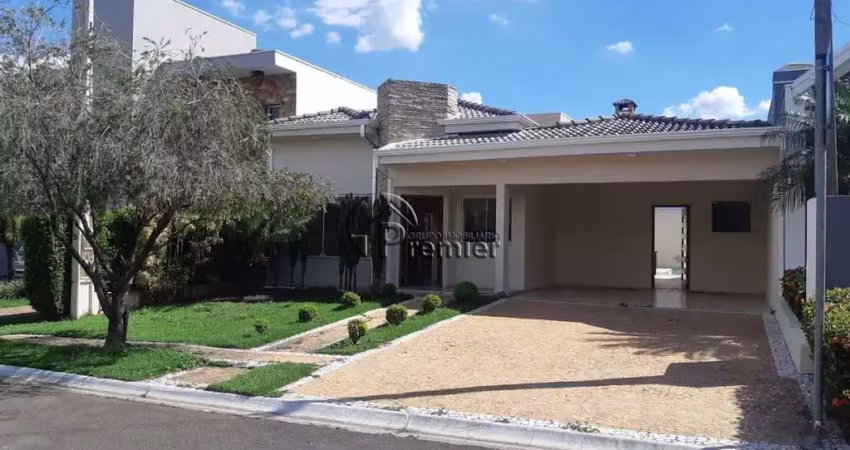 Casa térrea com 3 suítes e piscina no condomínio green park em indaiatuba