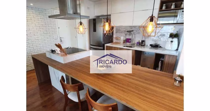 Apartamento com 2 dormitórios à venda, 86 m² por r$ 870.000,00 - jardim flor da montanha - guarulhos/sp