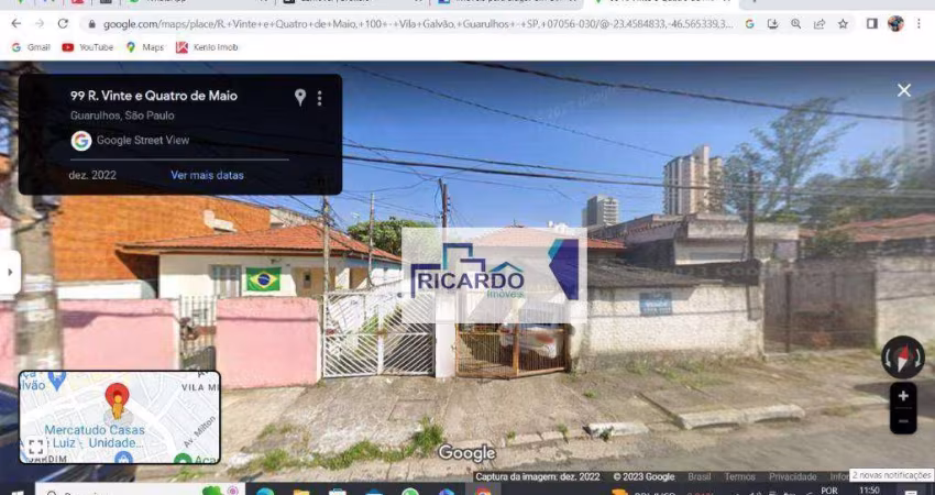 Terreno para alugar, 500 m² por R$ 15.000,00/mês - Vila Galvão - Guarulhos/SP