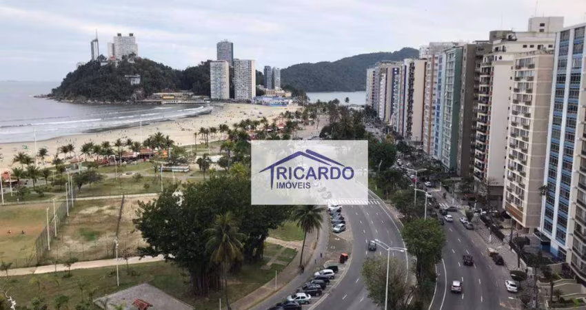Apartamento com 1 dormitório à venda, 71 m² por R$ 325.000,00 - Itararé - São Vicente/SP