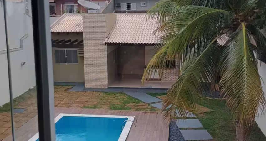 Lindo sobrado no jardim itália com 3 quartos, edícula e piscina