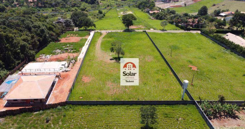 Terreno à venda, 5100 m² por R$ 1.064.000,00 - Chácaras Cataguá - Taubaté/SP