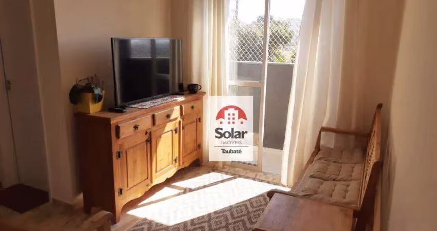 Apartamento com 2 dormitórios à venda, 62m² por R$ 220.000 - Jardim Paulista - Taubaté/SP