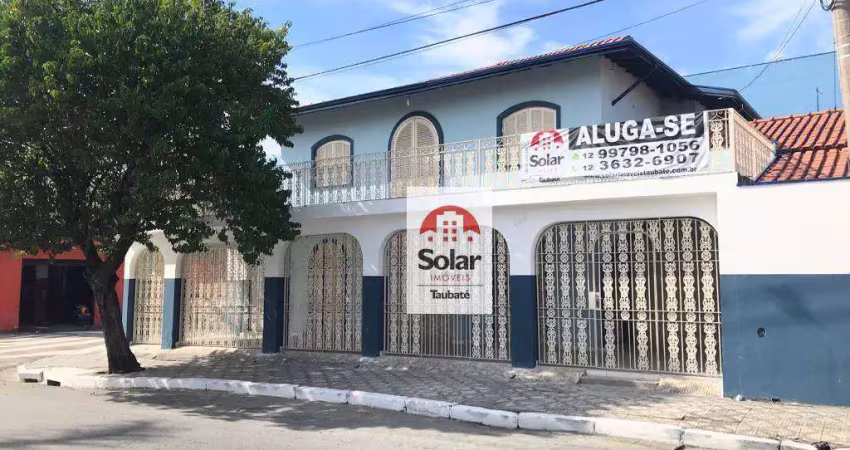 Casa para alugar, 630 m² por r$ 12.750,00/mês - centro - taubaté/sp