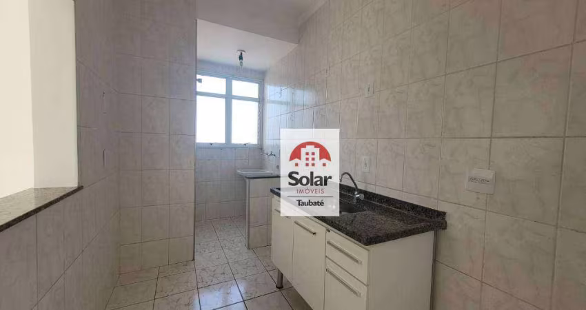 Apartamento com 2 dormitórios para alugar, 63 m² por R$ 1.572,94/mês - Vila Jaboticabeira - Taubaté/SP