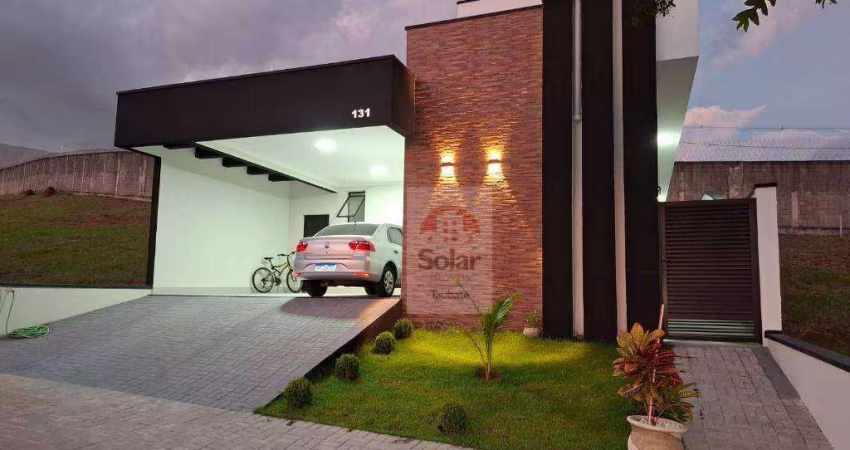 Casa com 3 dormitórios à venda, 140 m² por R$ 990.000,00 - Condomínio Cataguá Way Sul - Taubaté/SP