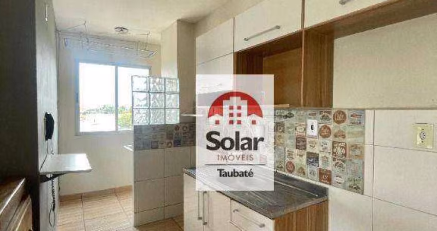 Apartamento com 2 dormitórios à venda, 54 m² por R$ 165.000,00 - Vila São Geraldo - Taubaté/SP