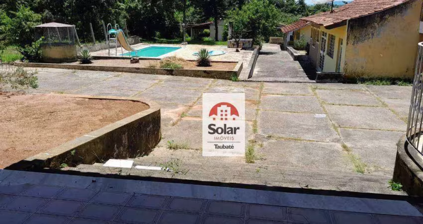 Chácara com 8 dormitórios, 9016 m² - venda por r$ 2.200.000,00 ou aluguel por r$ 10.000,00/mês - bairro dos guedes - tremembé/sp