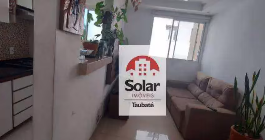 Apartamento com 2 dormitórios à venda, 54 m² por r$ 185.000,00 - jardim santa clara - taubaté/sp