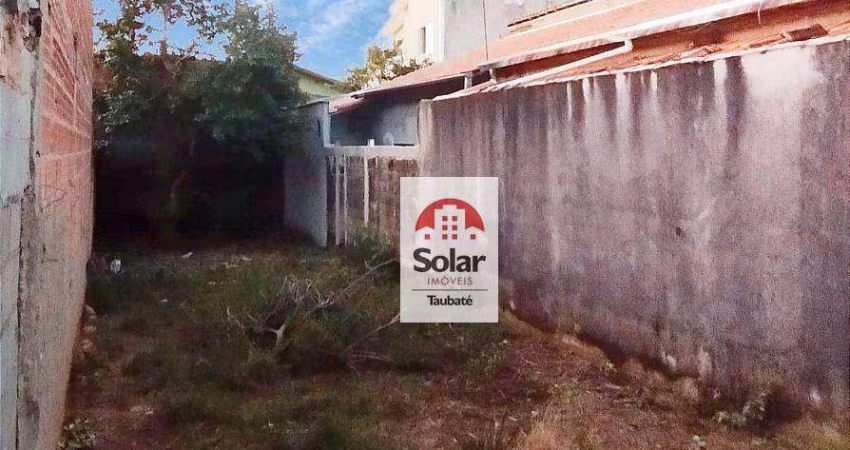 Terreno à venda, 125 m² por R$ 130.000,00 - Parque Aeroporto - Taubaté/SP