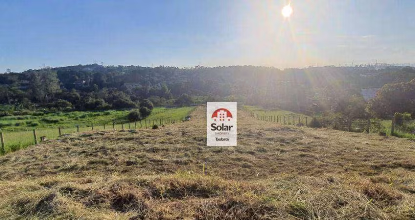 Terreno à venda, 5599 m² por R$ 750.000,00 - Chácaras Cataguá - Taubaté/SP