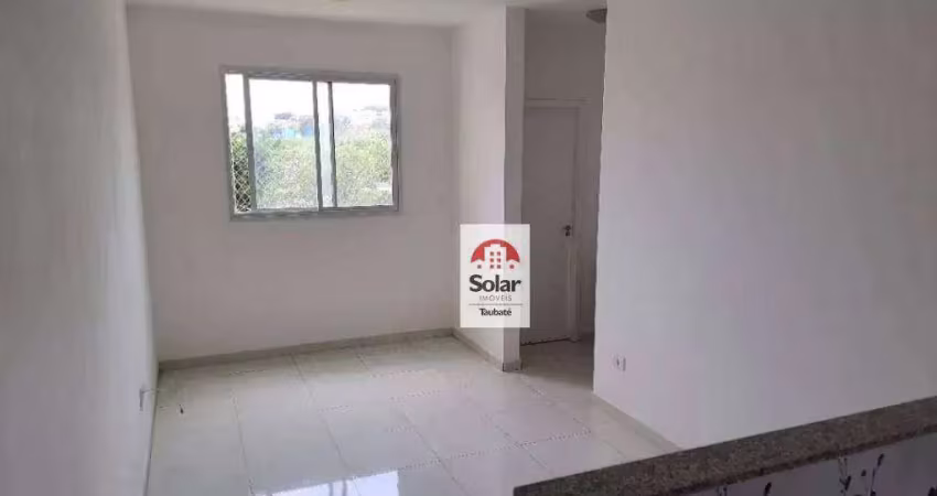 Apartamento com 2 dormitórios, 50 m² - venda por r$ 160.000,00 ou aluguel por r$ 1.050,91/mês - residencial sítio santo antônio - taubaté/sp