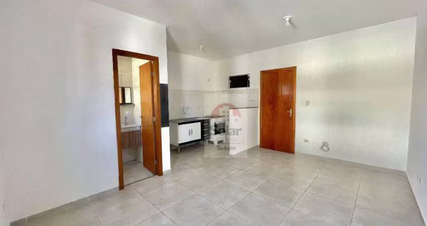 Kitnet com 1 dormitório à venda, 30 m² por r$ 140.000,00 - esplanada independência - taubaté/sp