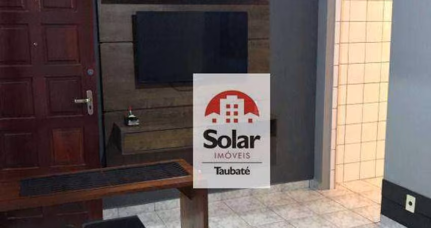 Apartamento com 2 dormitórios para alugar, 68 m² por R$ 1.210,00/mês - Parque São Luís - Taubaté/SP