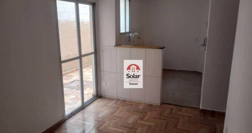 Apartamento com 2 dormitórios à venda, 48 m² por R$ 181.000,00 - Residencial Sítio Santo Antônio - Taubaté/SP