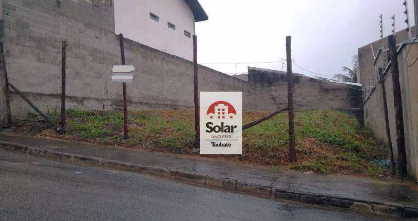Terreno à venda, 250 m² por R$ 190.000,00 - Estoril - Taubaté/SP