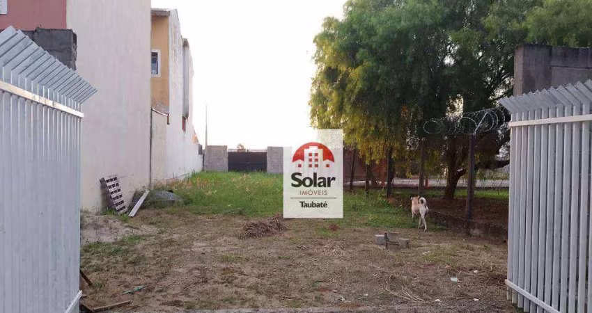 Terreno à venda, 131 m² por R$ 125.000 - Piracangaguá (Chácara Flórida) - Taubaté/SP