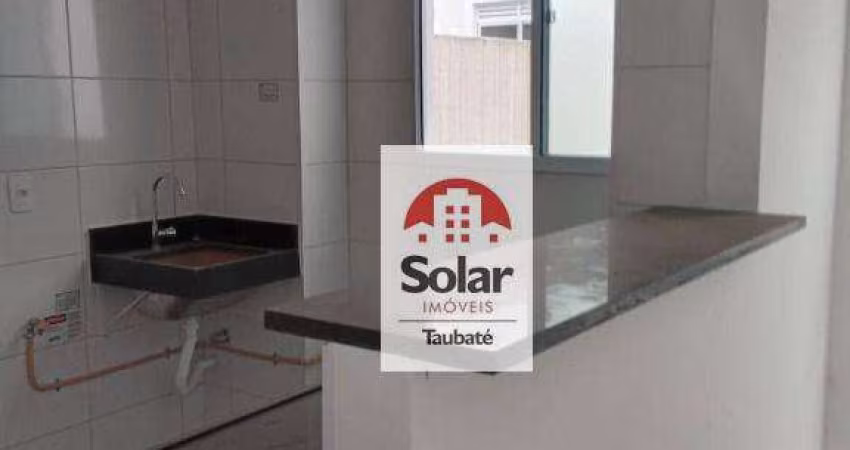 Apartamento com 2 dormitórios à venda, 41 m² por R$ 180.000,00 - Jardim das Bandeiras - Taubaté/SP