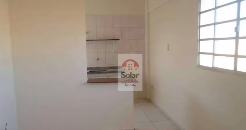 Apartamento com 1 dormitório para alugar, 30 m² por r$ 850,00/mês - centro - taubaté/sp