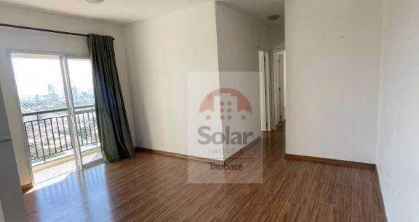 Apartamento com 2 dormitórios para alugar, 63 m² por R$ 2.548,20/mês - Vila Jaboticabeira - Taubaté/SP