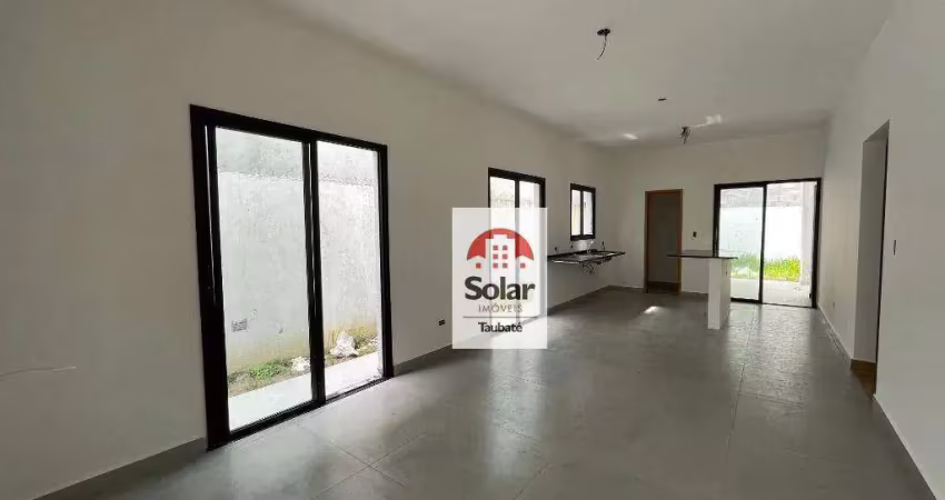 Casa com 3 dormitórios à venda, 120 m² por R$ 660.000,00 - Condomínio Cataguá Way Sul - Taubaté/SP