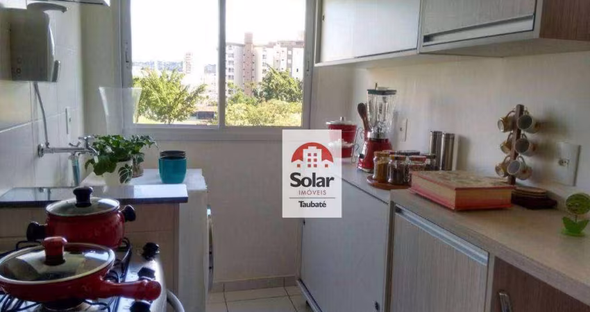 Apartamento com 2 dormitórios à venda, 67 m² por R$ 270.000,00 - Vila São José - Taubaté/SP