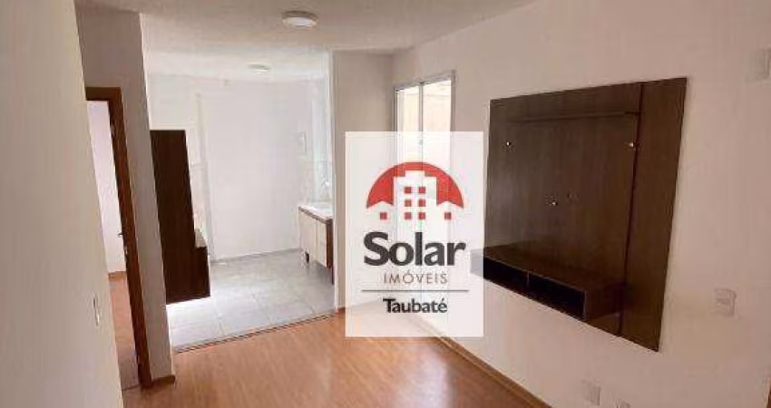 Apartamento com 2 dormitórios à venda, 45 m² por R$ 197.000,00 - Jardim Oasis - Taubaté/SP