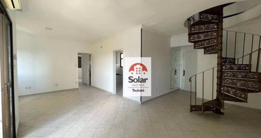 Apartamento com 3 dormitórios para alugar, 90 m² por R$ 3.600,00/mês - Centro - Taubaté/SP