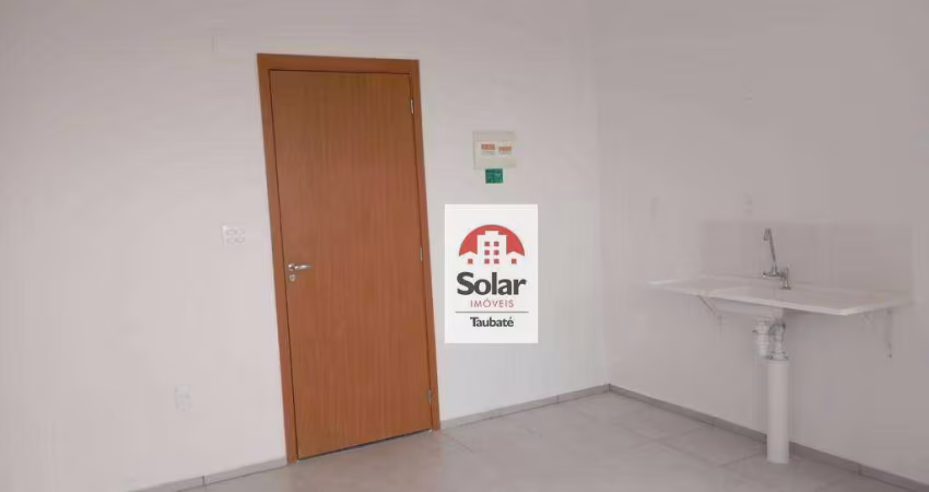 Apartamento com 2 dormitórios para alugar, 50 m² por R$ 1.509,12/mês - Jardim Canuto Borges - Taubaté/SP