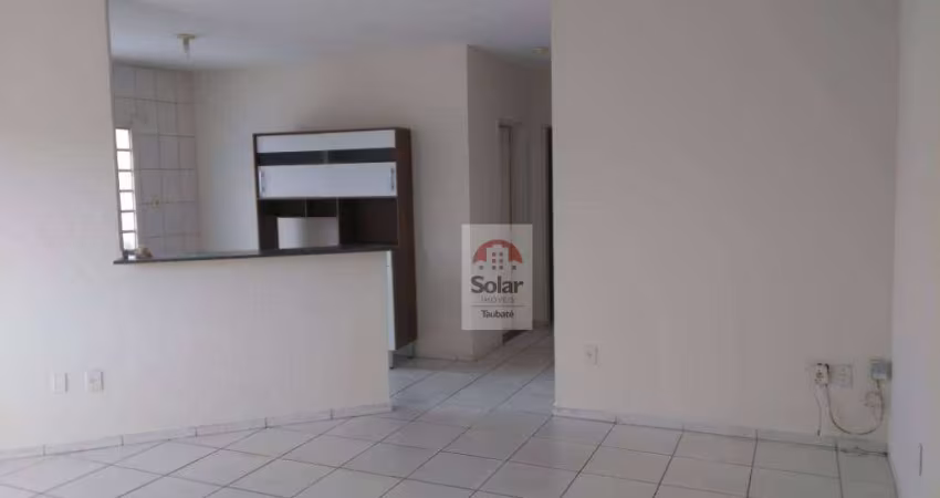 Apartamento com 1 dormitório para alugar, 40 m² por R$ 789,24/mês - Centro - Taubaté/SP