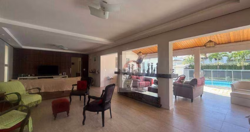 Casa com 3 dormitórios para alugar, 432 m² por R$ 8.811,00/mês - Condomínio Vale do Sol - Tremembé/SP