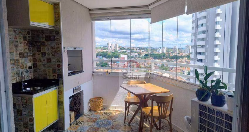 Apartamento com 2 dormitórios à venda, 77 m² por R$ 500.000,00 - Vila Jaboticabeiras - Taubaté/SP