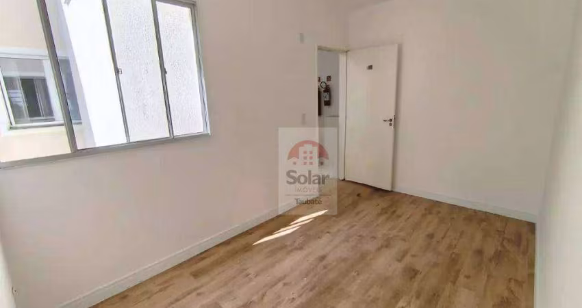 Apartamento com 2 dormitórios à venda, 48 m² por R$ 190.000,00 - Parque Senhor do Bonfim - Taubaté/SP