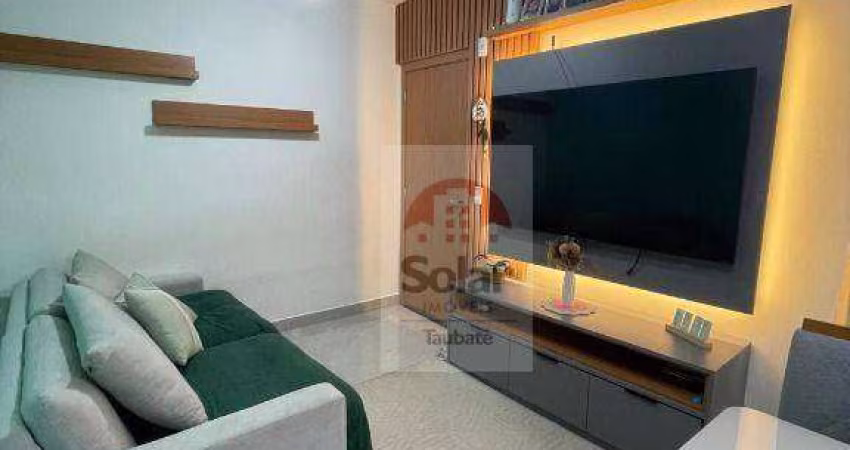 Apartamento com 2 dormitórios à venda, 41 m² por R$ 235.000,00 - Jardim das Bandeiras - Taubaté/SP