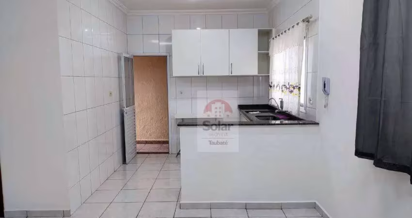 Casa com 2 dormitórios para alugar, 73 m² por R$ 1.688,84/mês - Monte Belo - Taubaté/SP