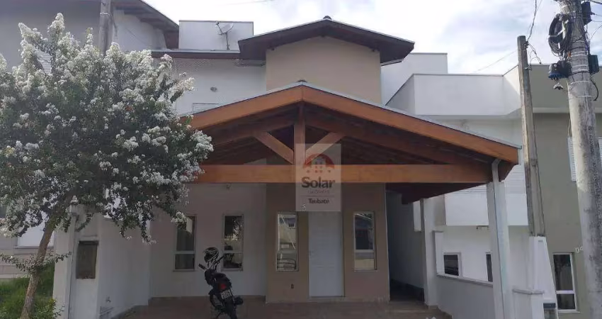 Casa com 3 dormitórios à venda, 138 m² por r$ 680.000,00 - condomínio villagio das flores - taubaté/sp