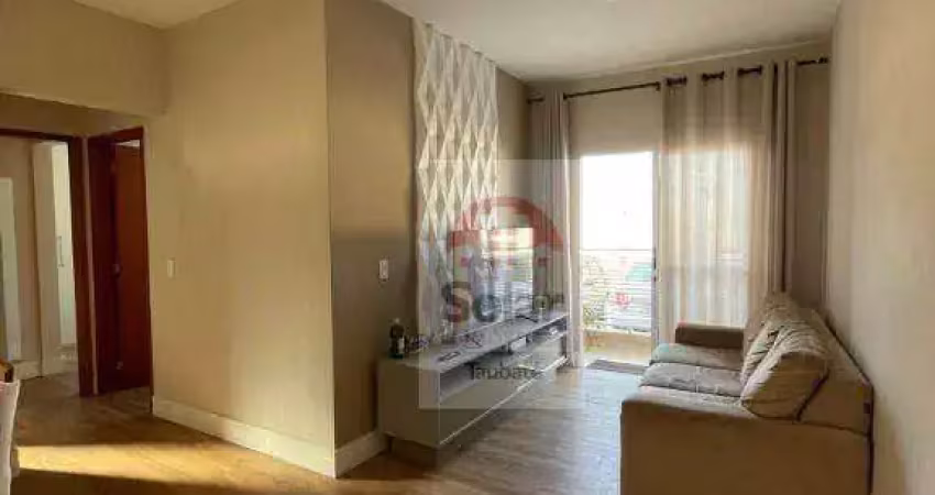 Apartamento com 2 dormitórios para alugar, 57 m² por r$ 1.549,00/mês - guedes - tremembé/sp