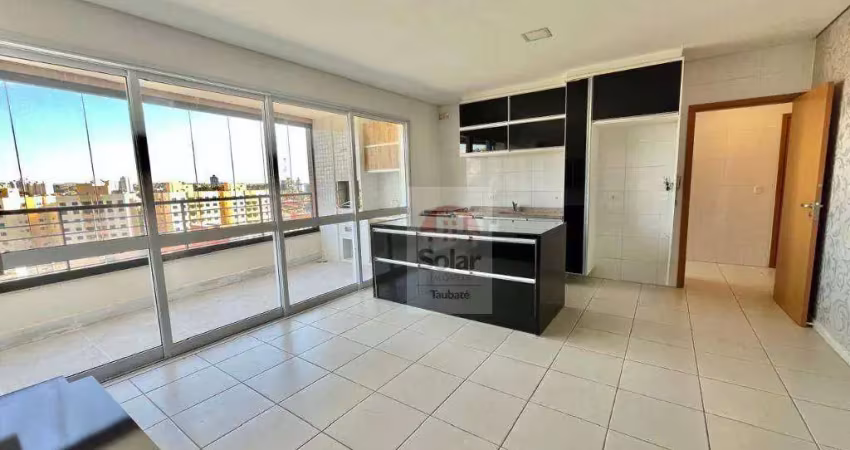 Apartamento com 3 dormitórios para alugar, 114 m² por r$ 4.615,00/mês - barranco - taubaté/sp